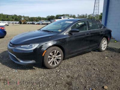 2015 Chrysler 200 200 Limite, черный — VIN 1C3CCCAB5FN559517, Copart