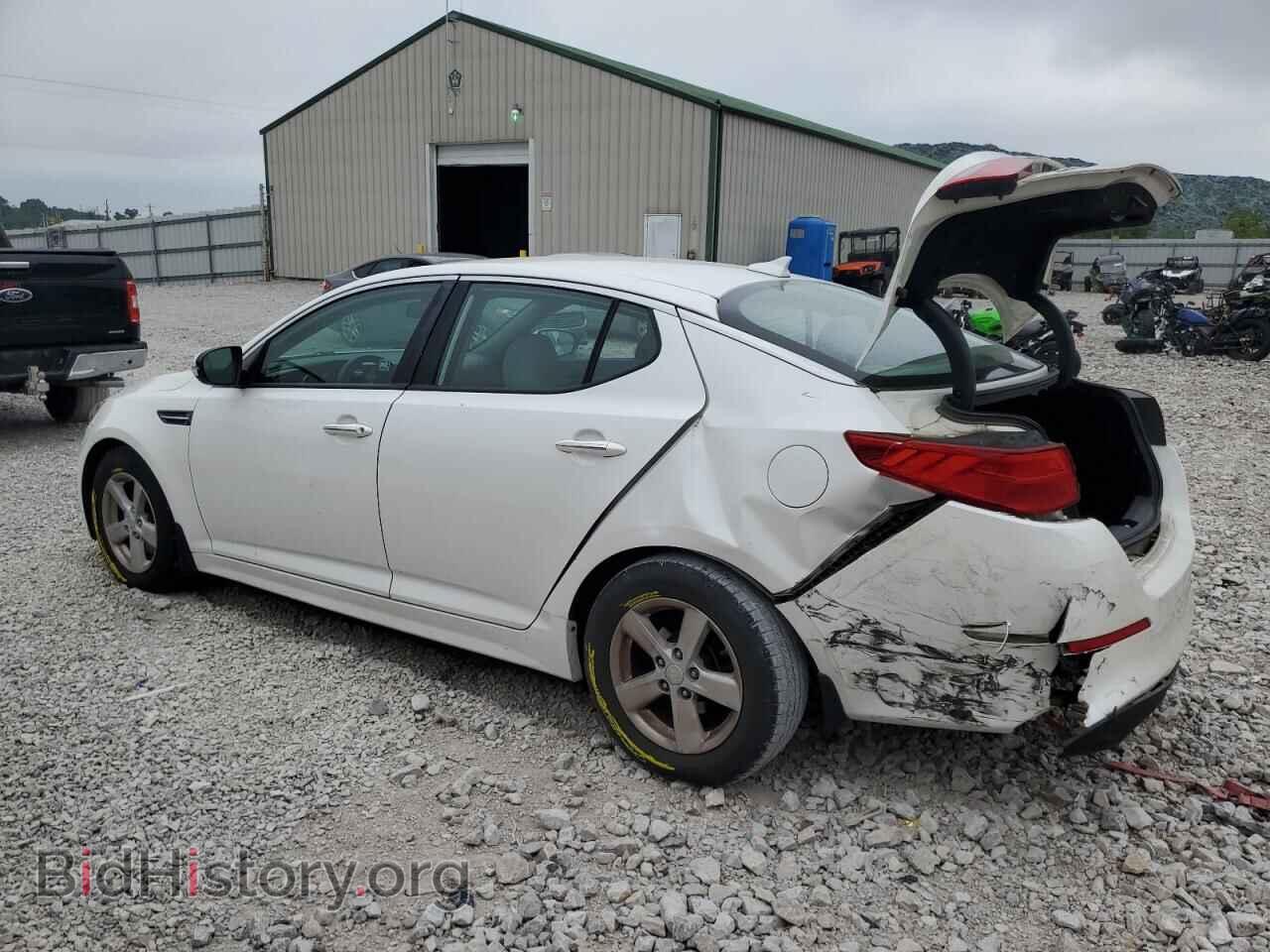 2015 KIA OPTIMA - VIN: KNAGM4A70F5576332 - Фото 2
