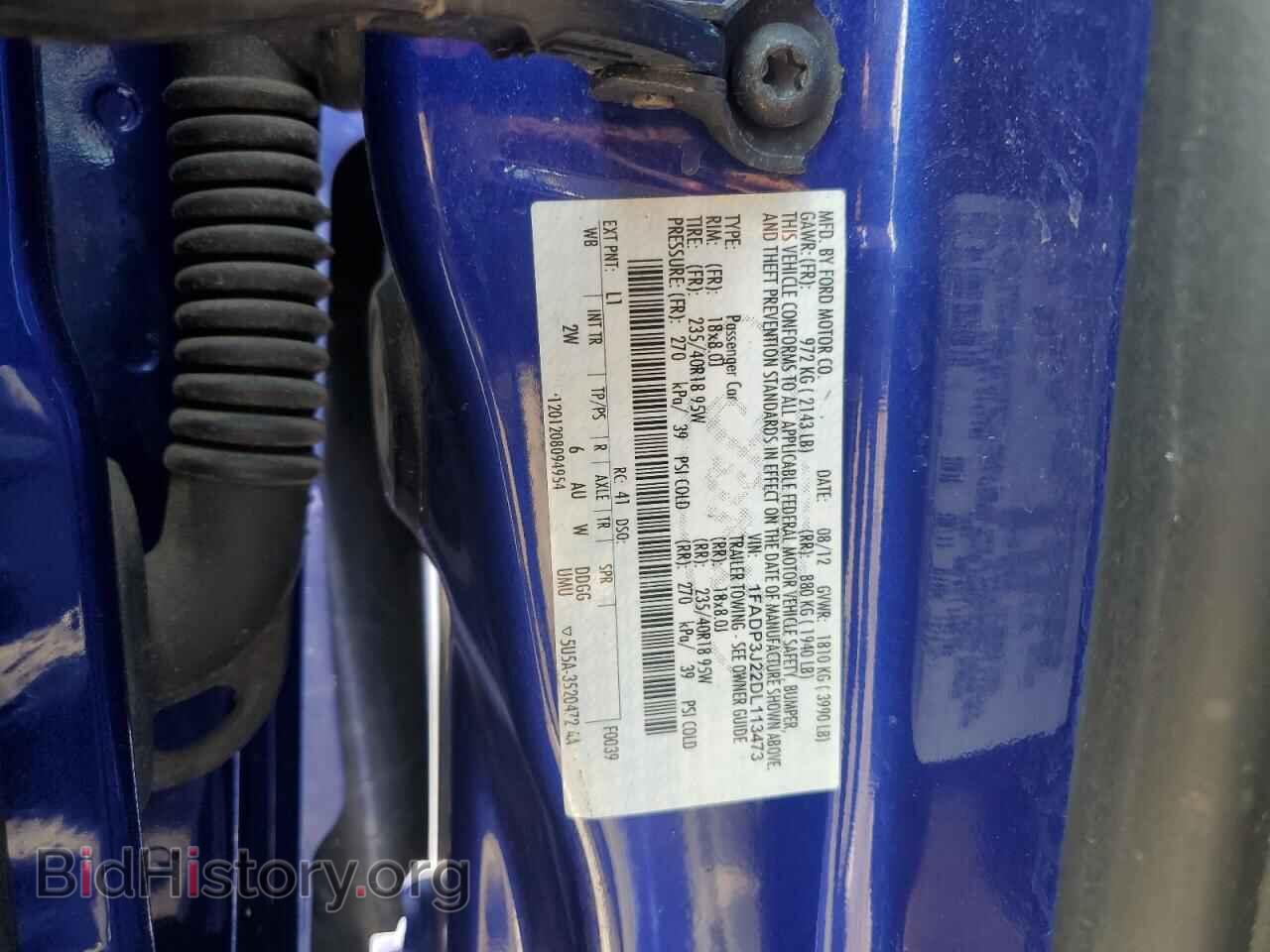 2013 FORD FOCUS - VIN: 1FADP3J22DL113473 - Photo 13