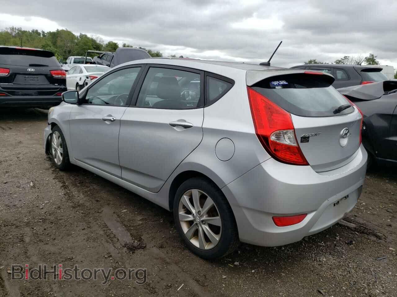 2013 HYUNDAI ACCENT - VIN: KMHCU5AE8DU083020 - Фото 2
