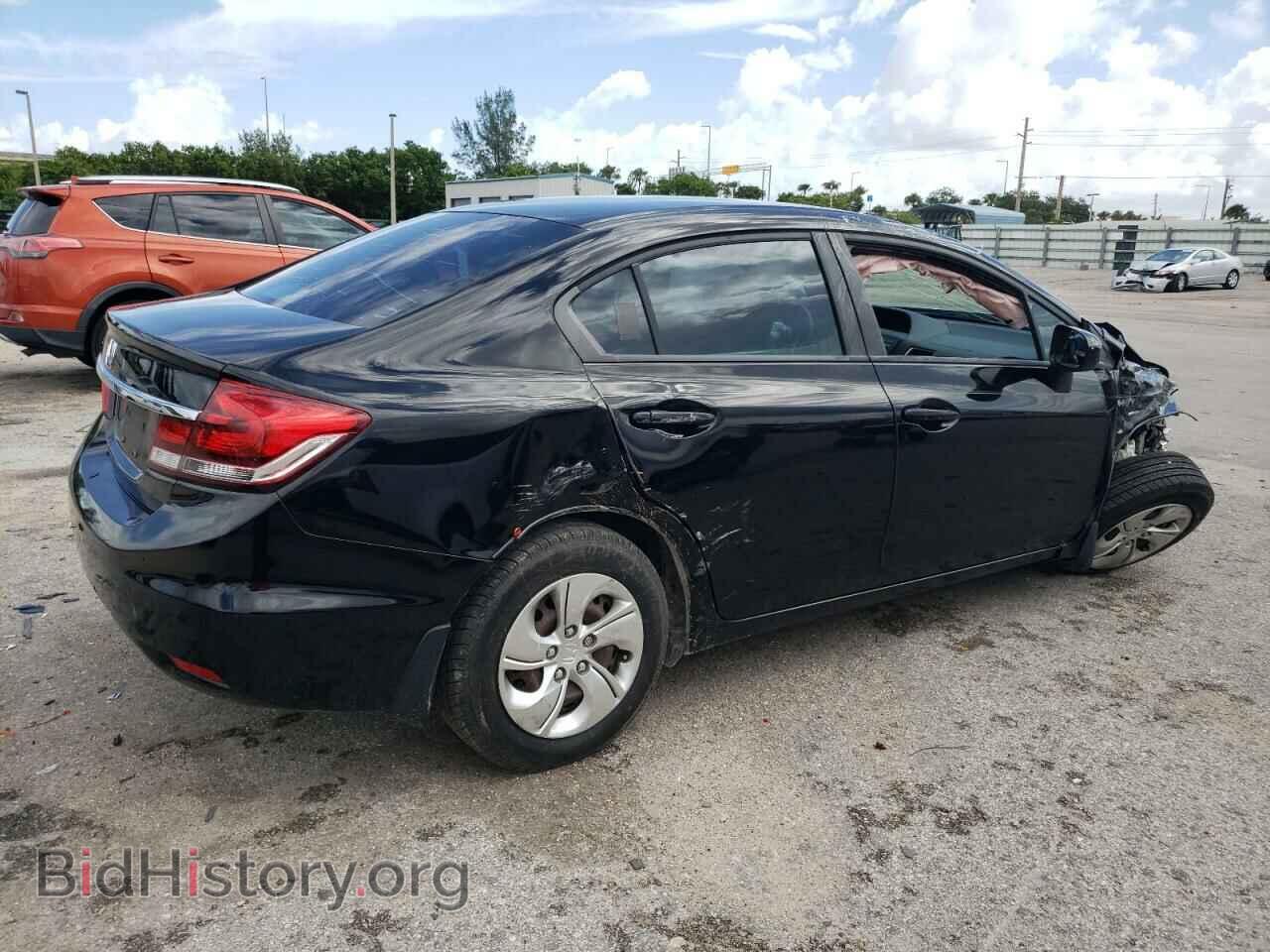 2014 HONDA CIVIC - VIN: 19XFB2F53EE077026 - Фото 3