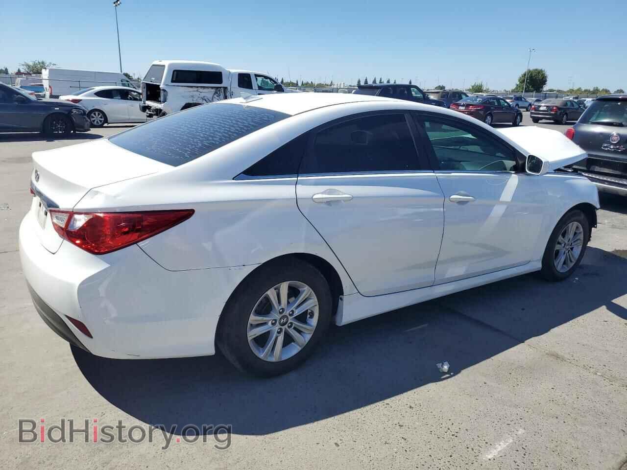 2014 HYUNDAI SONATA - VIN: 5NPEB4AC6EH841184 - Фото 3