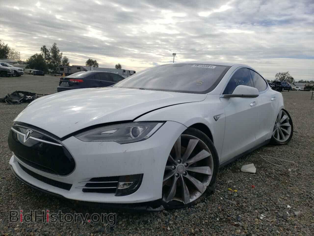2013 TESLA MODEL S - VIN: 5YJSA1CP6DFP20415 - Photo 2