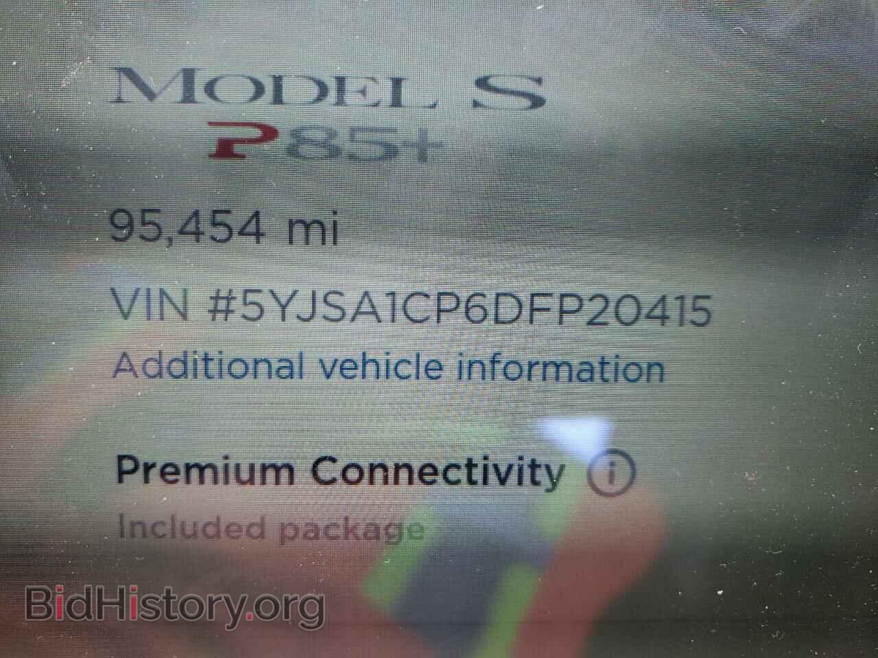 2013 TESLA MODEL S - VIN: 5YJSA1CP6DFP20415 - Photo 8