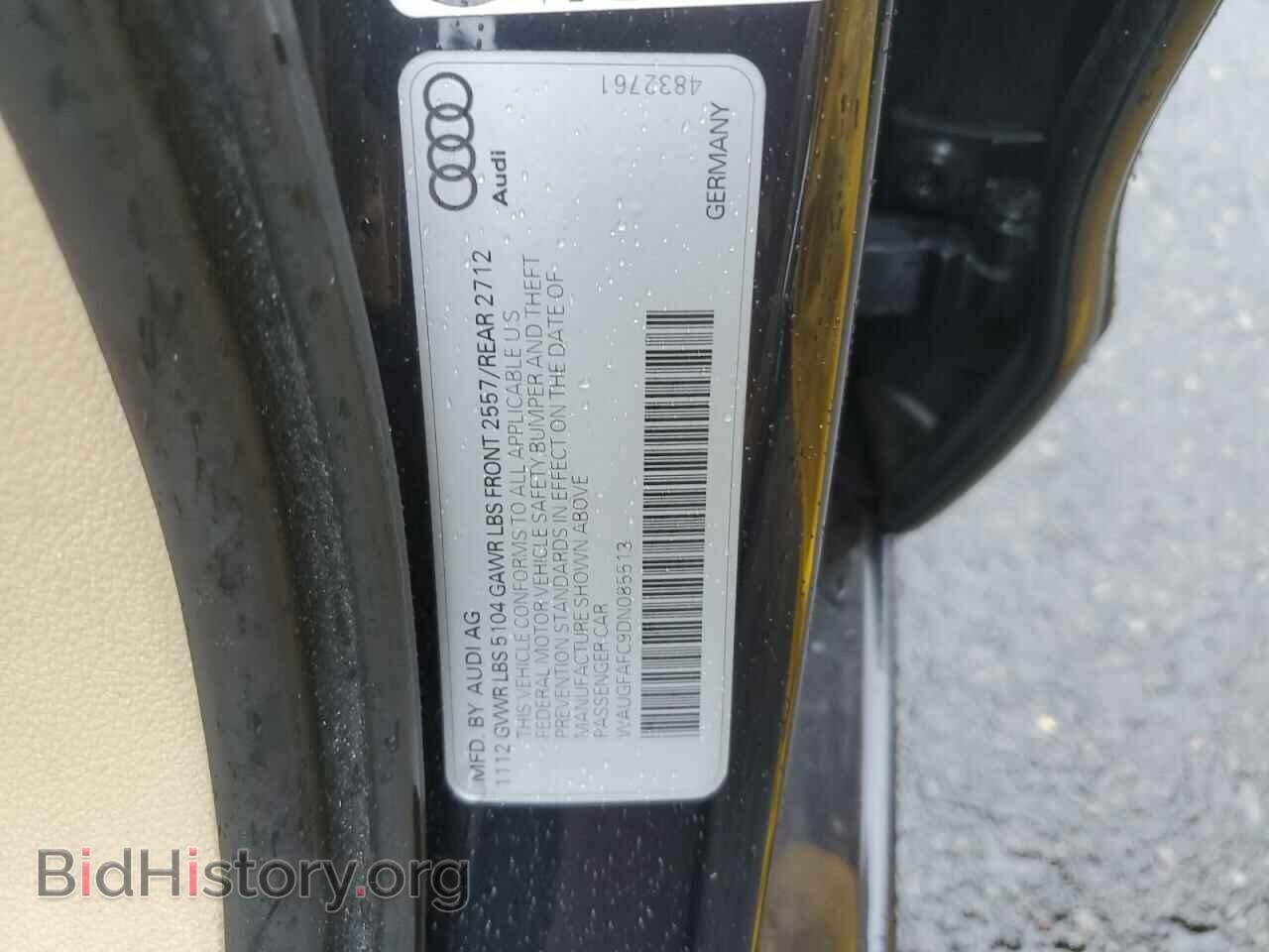 2013 AUDI A6 - VIN: WAUGFAFC9DN085513 - Photo 12