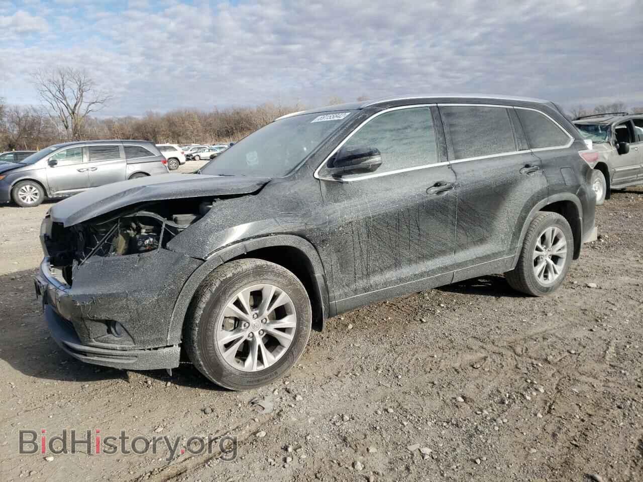 Фотография 5TDJKRFH4FS127808 - TOYOTA HIGHLANDER 2015