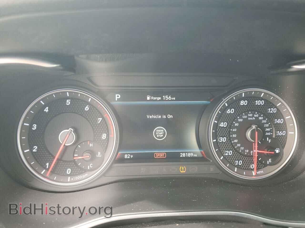 2020 GENESIS G70 - VIN: KMTG64LA7LU051275 - Фото 9