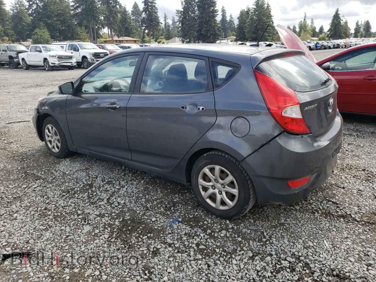 2012 HYUNDAI ACCENT - VIN: KMHCT5AEXCU011155 - Фото 2