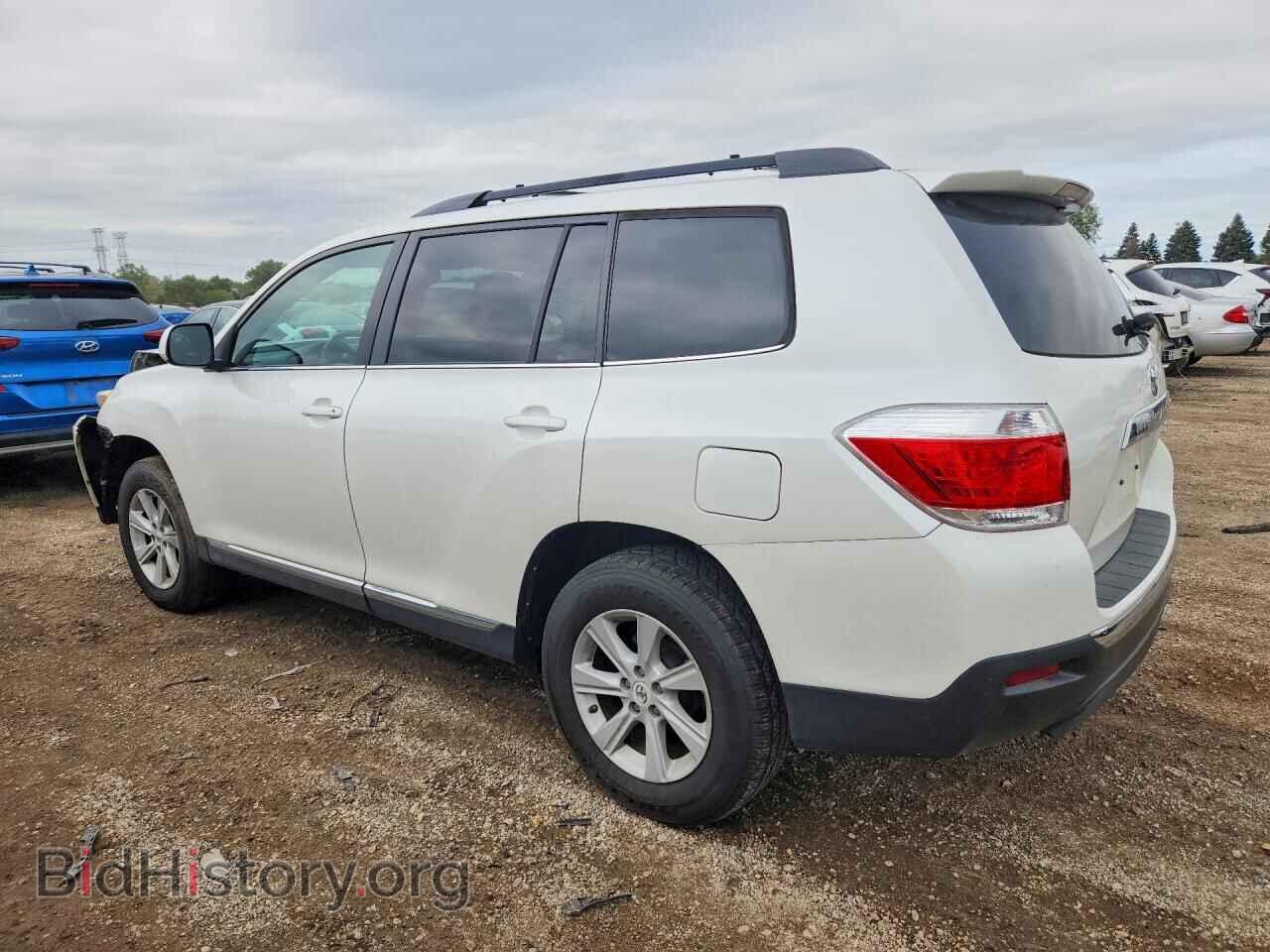 2013 TOYOTA HIGHLANDER - VIN: 5TDBK3EH8DS212067 - Фото 2