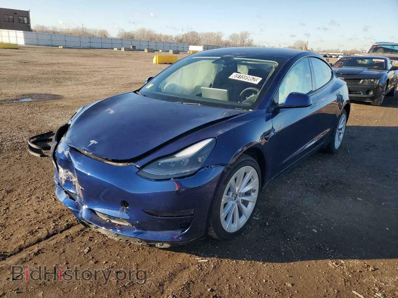 Photo 5YJ3E1EA6NF304514 - TESLA MODEL 3 2022
