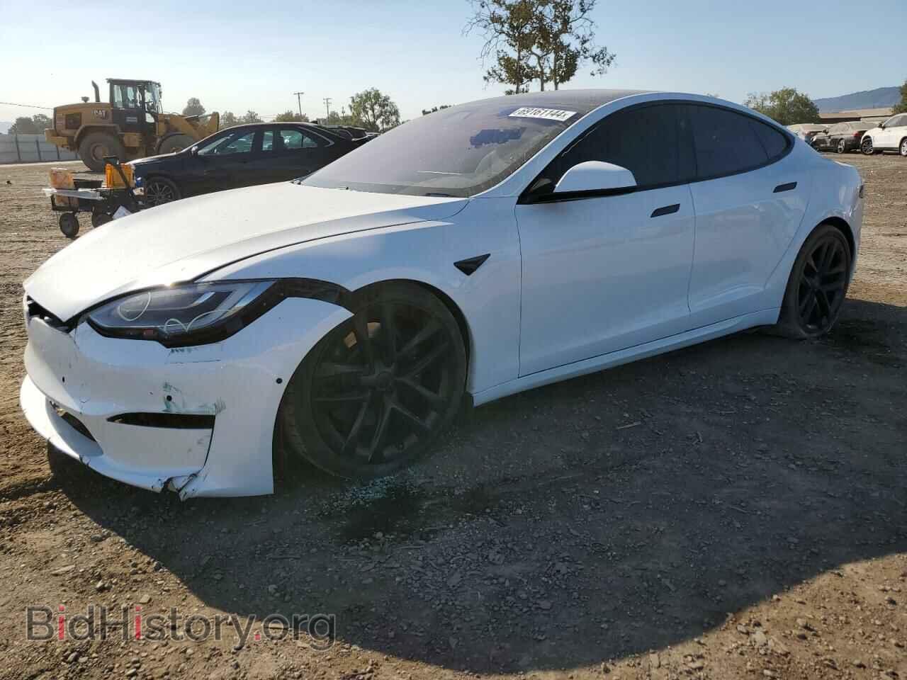 Photo 5YJSA1E65MF447519 - TESLA MODEL S 2021