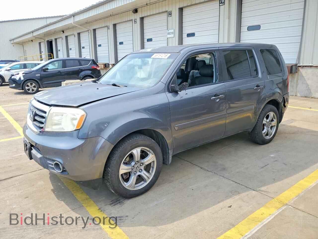 Photo 5FNYF4H50CB046880 - HONDA PILOT 2012