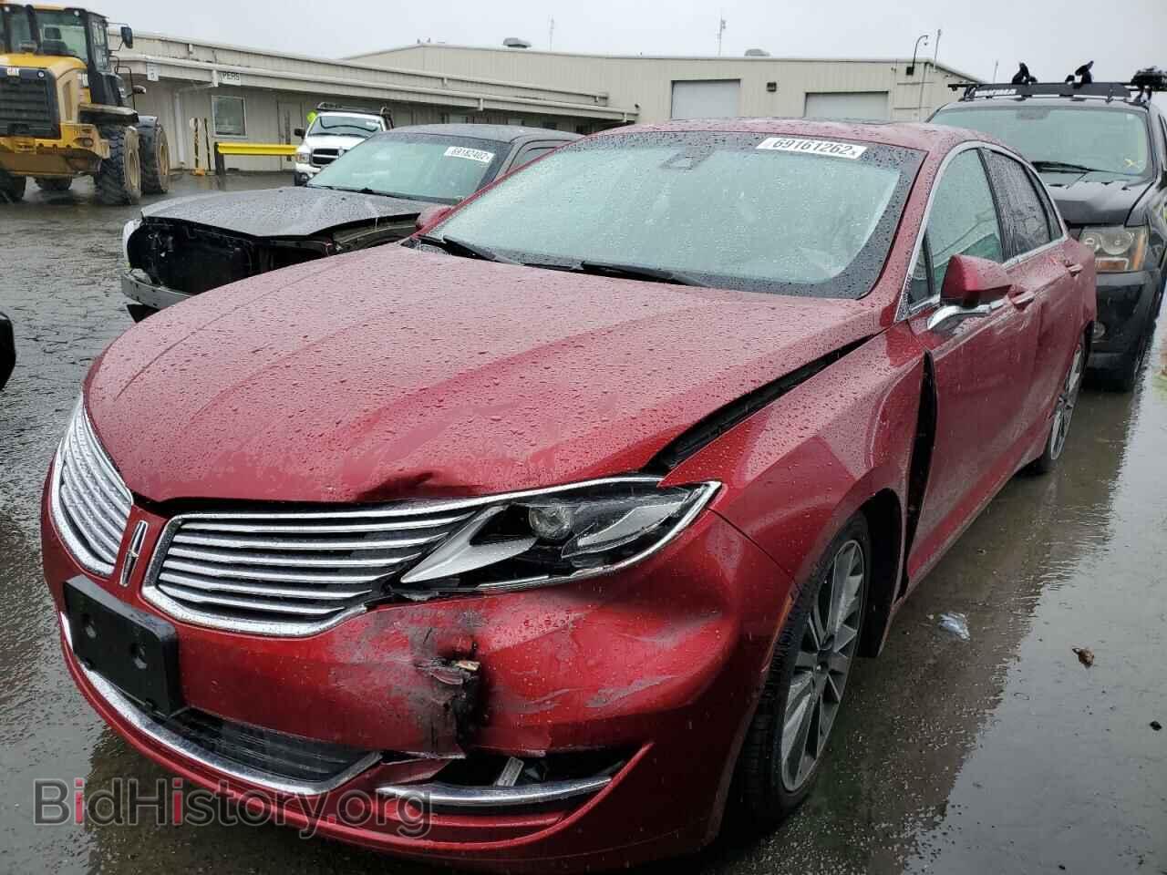 Фотография 3LN6L2LU3GR615725 - LINCOLN MKZ 2016