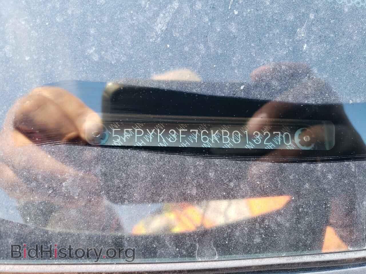 2019 HONDA RIDGELINE - VIN: 5FPYK3F76KB013270 - Фото 12
