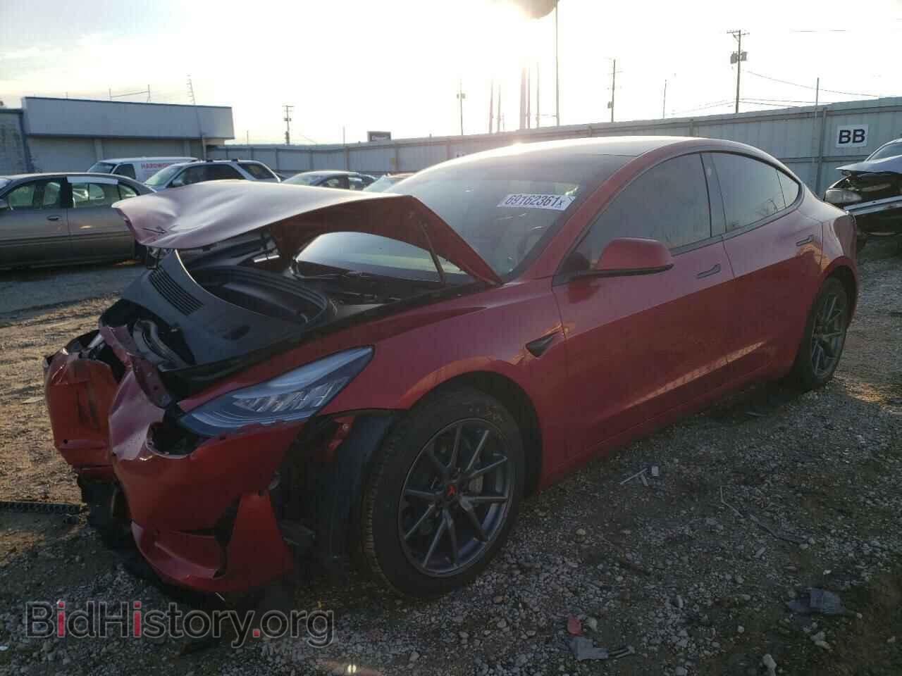 2020 TESLA MODEL 3 - VIN: 5YJ3E1EB4LF606874 - Фото 2