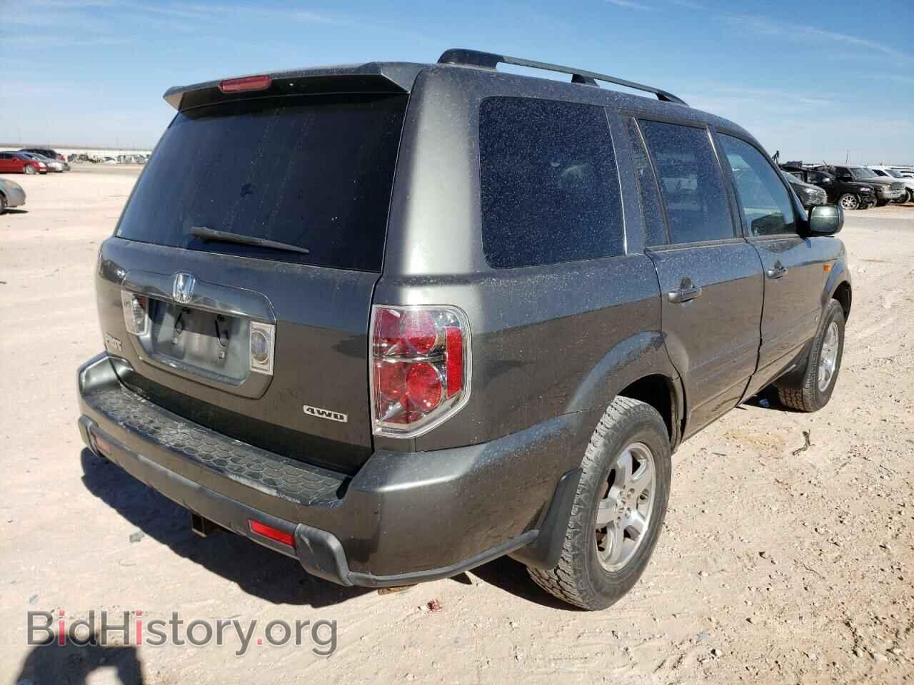 2007 HONDA PILOT - VIN: 2HKYF18567H515928 - Фото 4