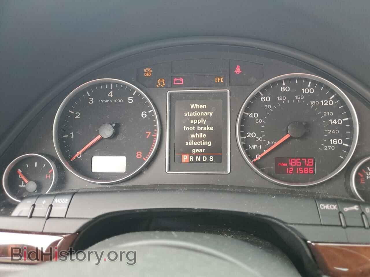 2006 AUDI A4 - VIN: WAUDH78E56A277763 - Фото 9
