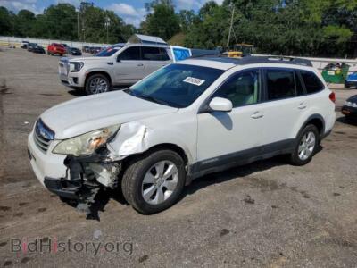 2011 Subaru OUTBACK 2.5I Limited, white — VIN 4S4BRCLC8B3397220, Copart