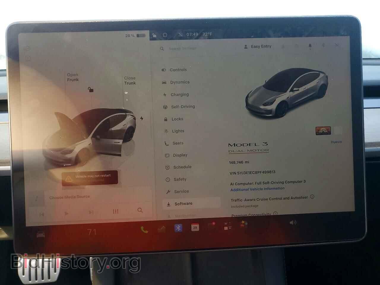 2023 TESLA MODEL 3 - VIN: 5YJ3E1EC8PF499813 - Фото 9
