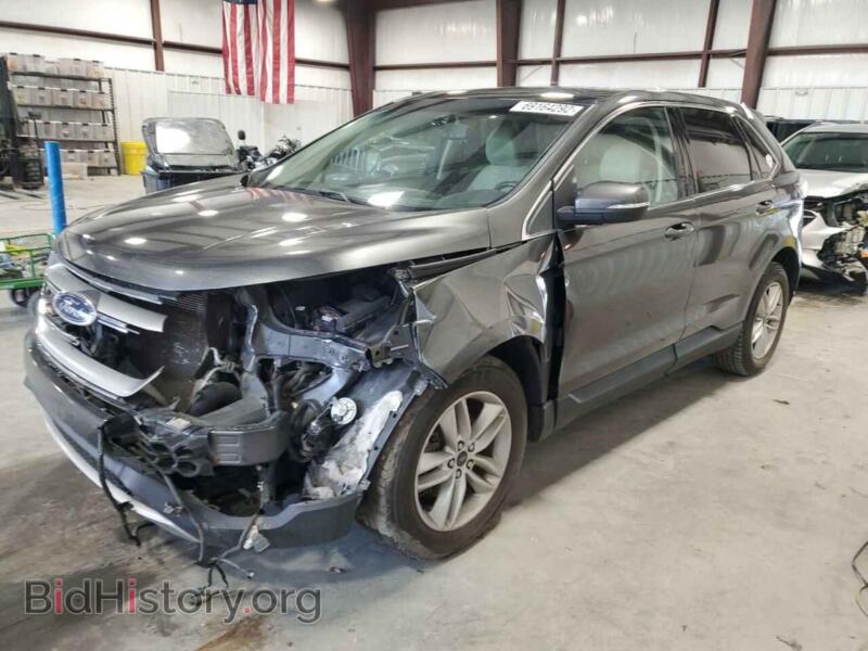 2015 Ford EDGE Edge SEL (VIN 2FMTK3J96FBB28932) — photo 1 of 13, Copart, damage: front end