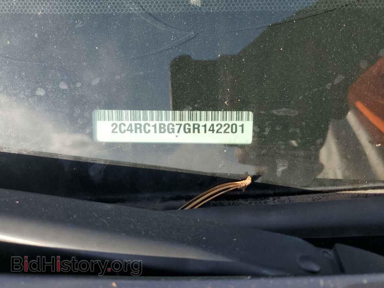 2016 CHRYSLER MINIVAN - VIN: 2C4RC1BG7GR142201 - Фото 12