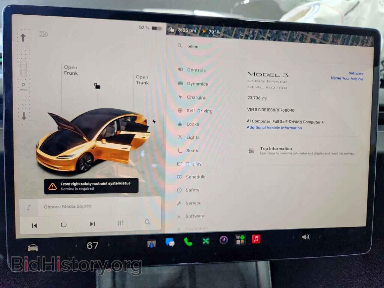 2024 TESLA MODEL 3 - VIN: 5YJ3E1EB8RF768046 - Photo 9