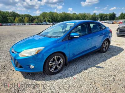 2014 Ford FOCUS SE, blue — VIN 1FADP3F23EL270570, Copart