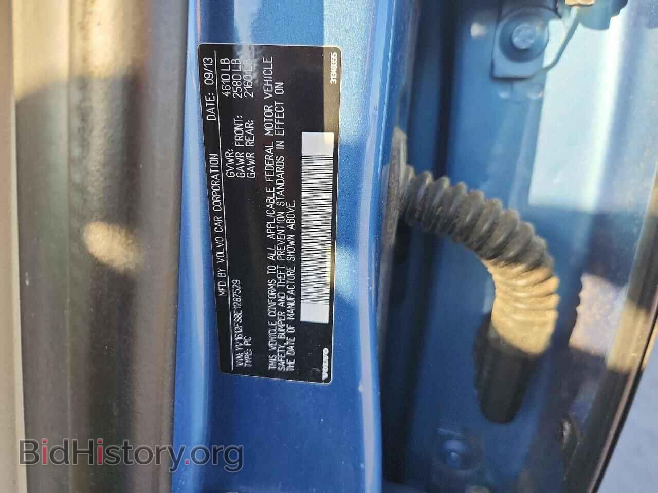 2014 VOLVO S60 - VIN: YV1612FS8E1287529 - Фото 13