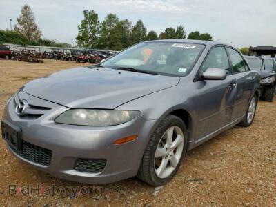 2007 Mazda 6 6 I, silver — VIN 1YVHP80C975M18247, Copart