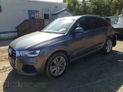 2017 Audi Q3 Premium, gray — VIN WA1ECCFS9HR002936, Copart