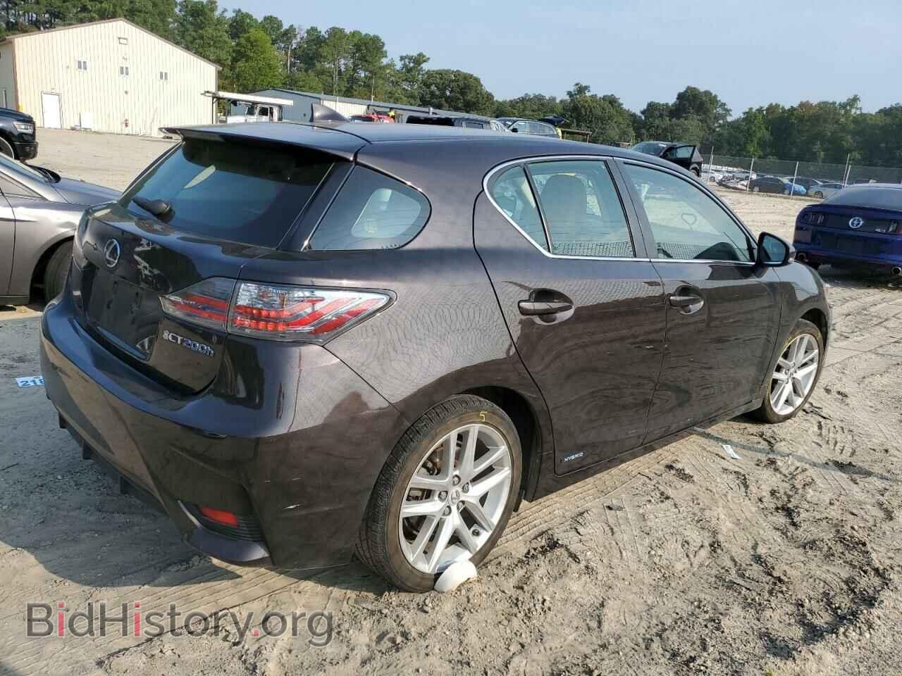 2014 LEXUS CT 200 - VIN: JTHKD5BH8E2208182 - Фото 3