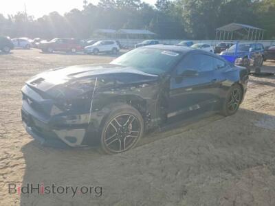 2023 Ford MUSTANG, черный — VIN 1FA6P8TH2P5109519, Copart