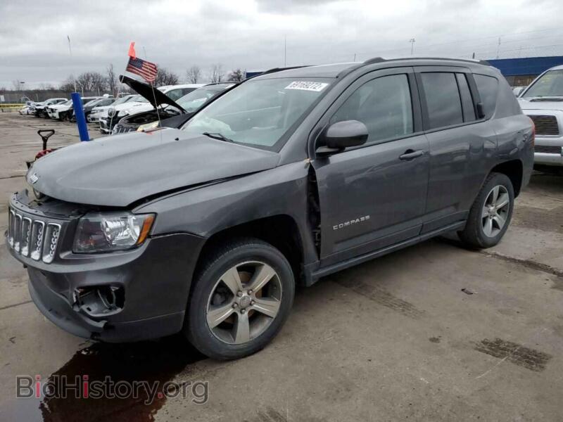 2017 Jeep COMPASS Compass LA (VIN 1C4NJCEB8HD198894) — photo 1 of 13, Copart, damage: front end