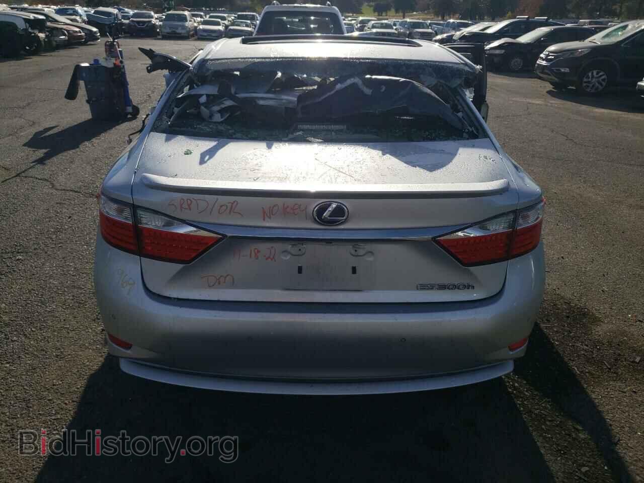 2013 LEXUS ES300 - VIN: JTHBW1GG3D2029422 - Фото 6