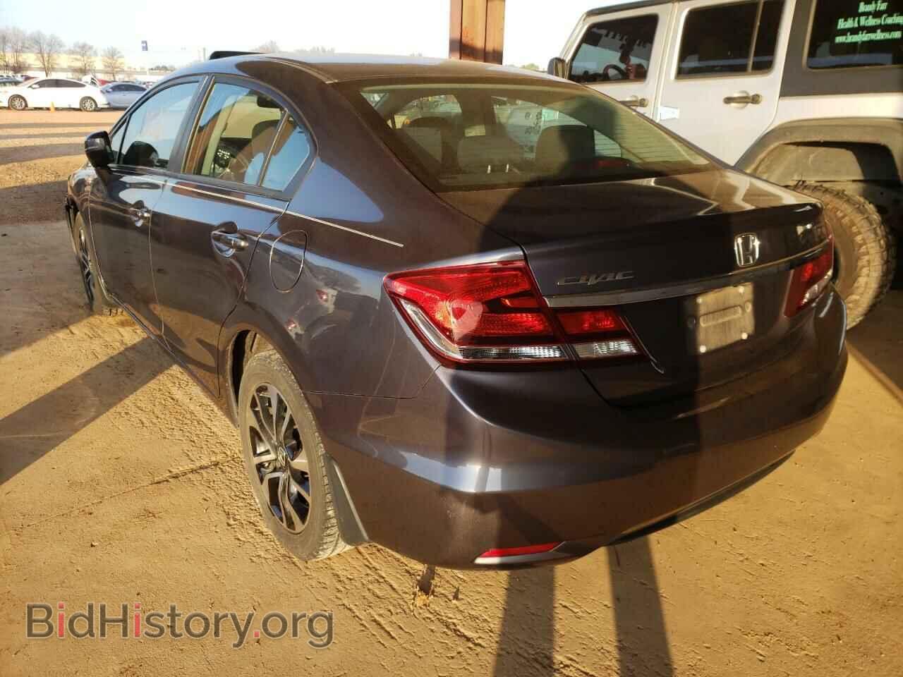 2015 HONDA CIVIC - VIN: 19XFB2F86FE056487 - Фото 3