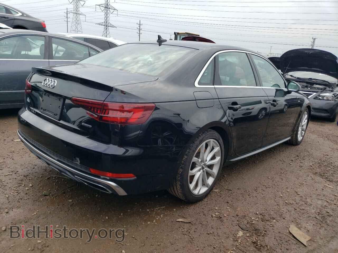 2019 AUDI A4 - VIN: WAUDNAF41KN018853 - Фото 3