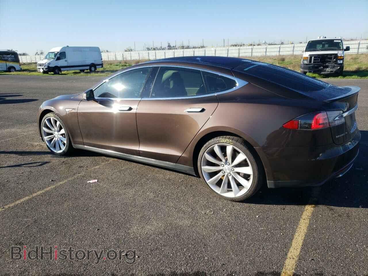 2014 TESLA MODEL S - VIN: 5YJSA1H13EFP48016 - Фото 2