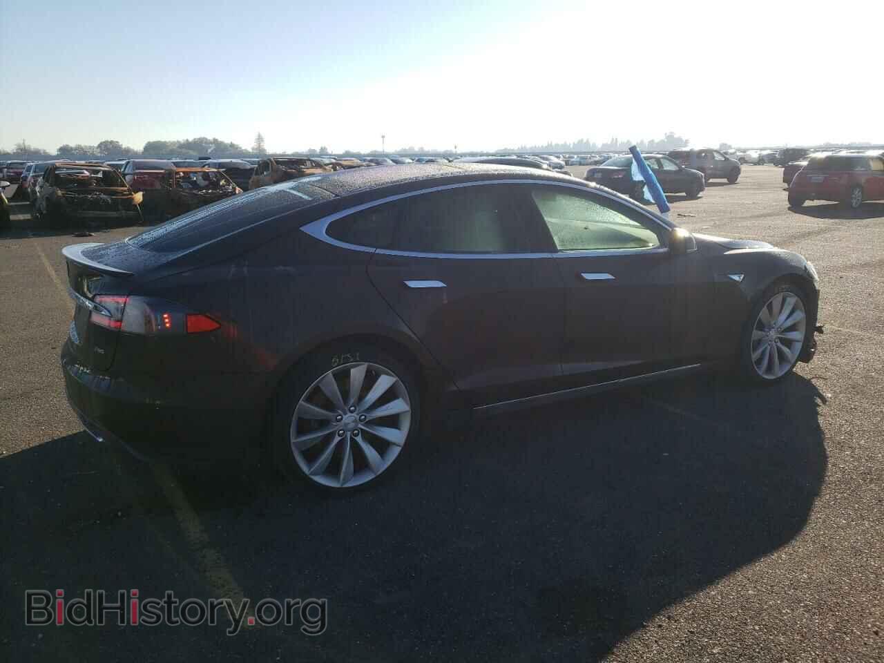 2014 TESLA MODEL S - VIN: 5YJSA1H13EFP48016 - Фото 3