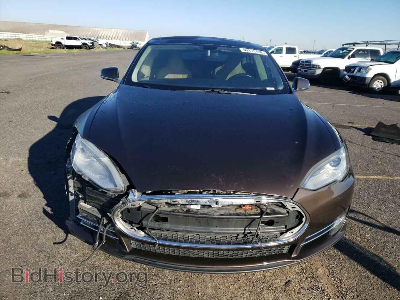 2014 TESLA MODEL S - VIN: 5YJSA1H13EFP48016 - Фото 5