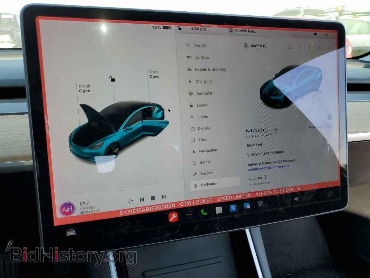 2018 TESLA MODEL 3 - VIN: 5YJ3E1EA9JF009000 - Фото 9