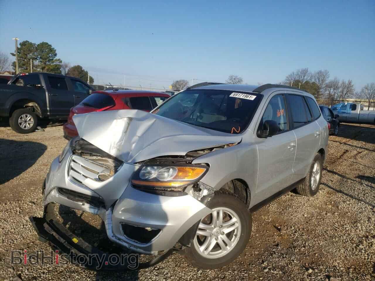 2010 HYUNDAI SANTA FE - VIN: 5NMSG3AB7AH351186 - Фото 2