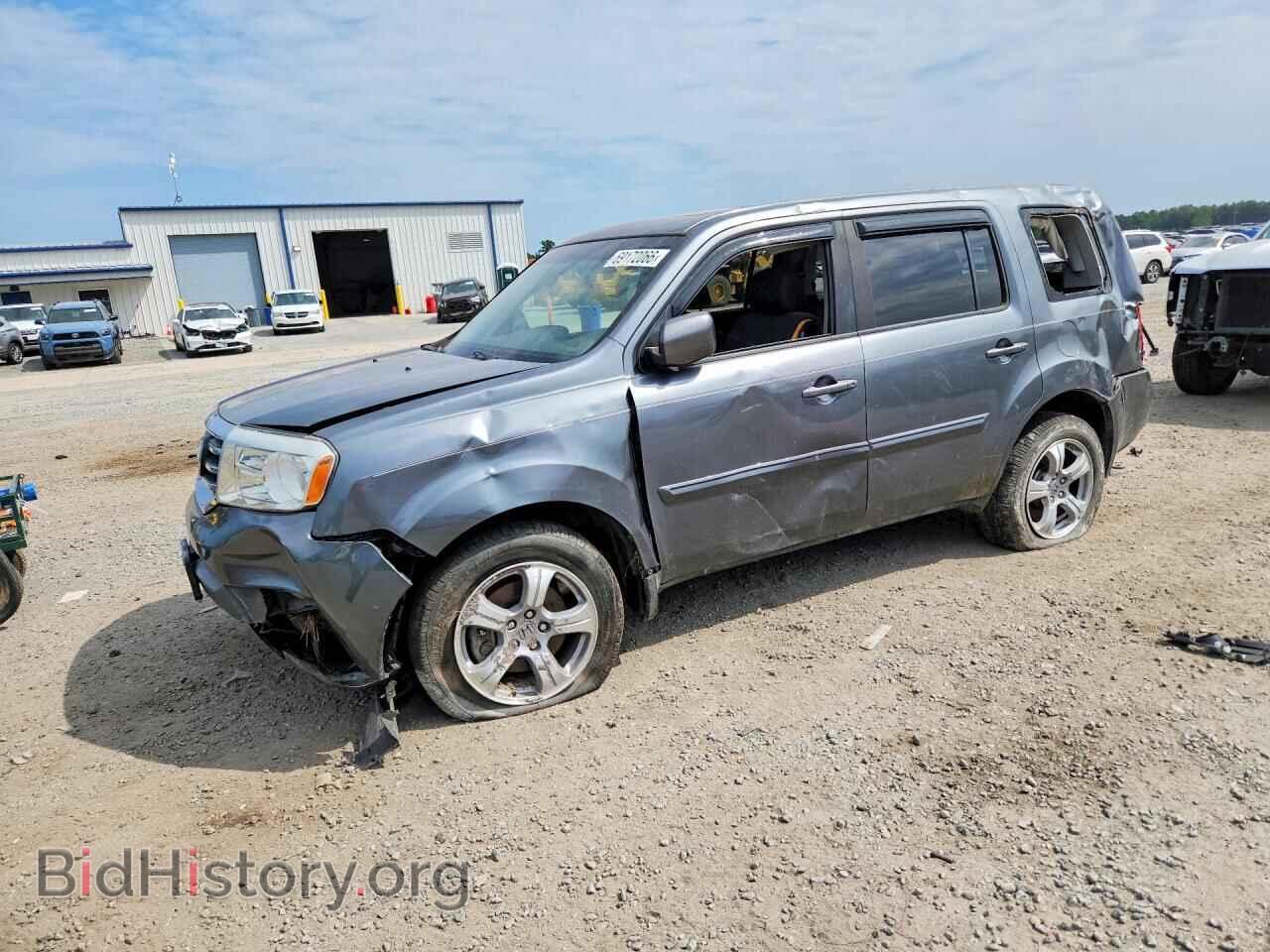 Photo 5FNYF3H60CB010254 - HONDA PILOT 2012
