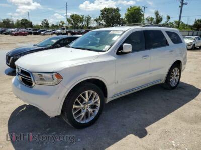2016 Dodge DURANGO Limited, white — VIN 1C4RDJDG7GC397949, Copart