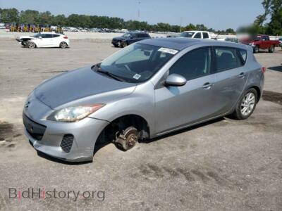 2012 Mazda 3 I, серебристый — VIN JM1BL1M71C1677960, Copart