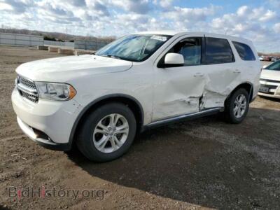2012 Dodge DURANGO Durango SX, белый — VIN 1C4RDJAG6CC213034, Copart