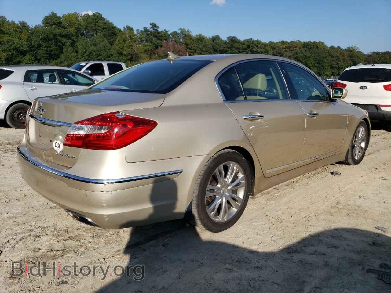 2012 HYUNDAI GENESIS - VIN: KMHGC4DF4CU181852 - Фото 3