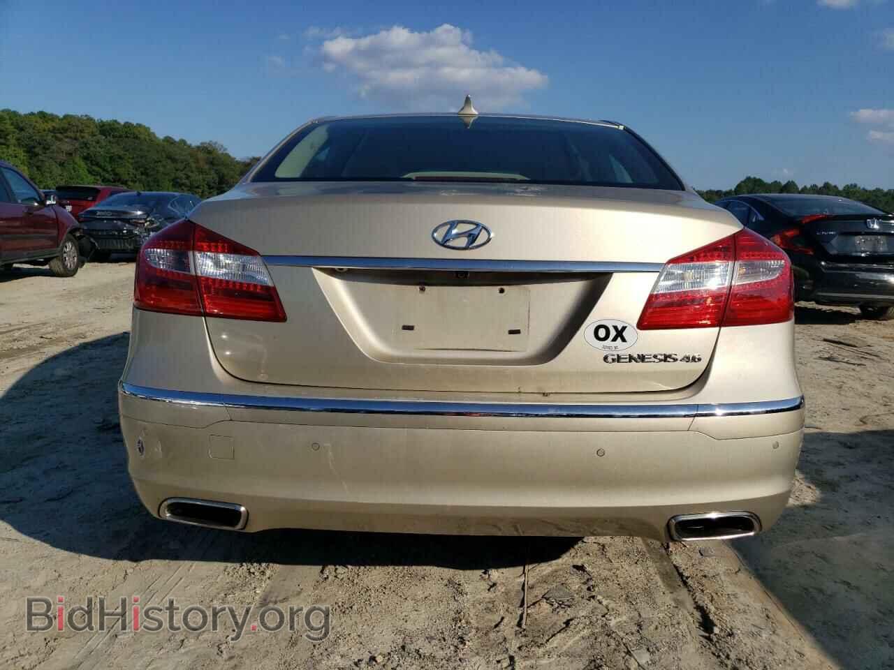 2012 HYUNDAI GENESIS - VIN: KMHGC4DF4CU181852 - Фото 6