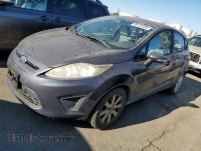 2013 Ford FIESTA SE, charcoal — VIN 3FADP4EJ7DM186439, Copart