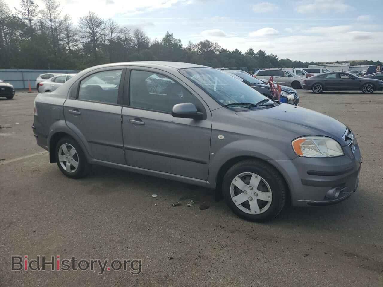 2007 CHEVROLET AVEO - VIN: KL1TD56637B139040 - Фото 4