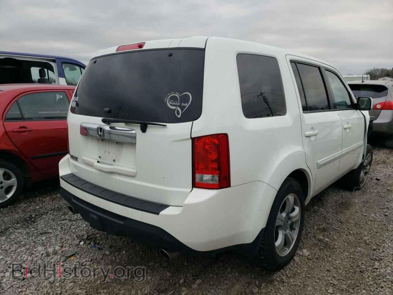 2014 HONDA PILOT - VIN: 5FNYF3H58EB027698 - Фото 4